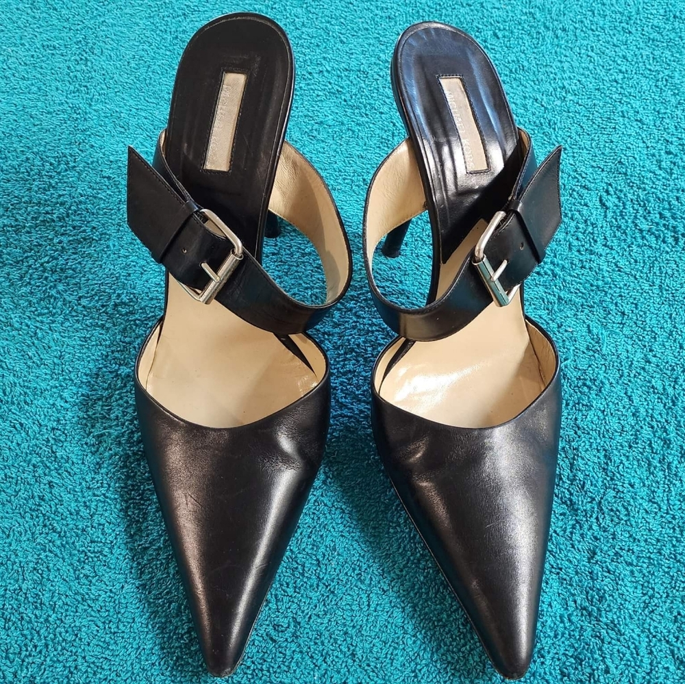 Michael Kors Buckle Mules